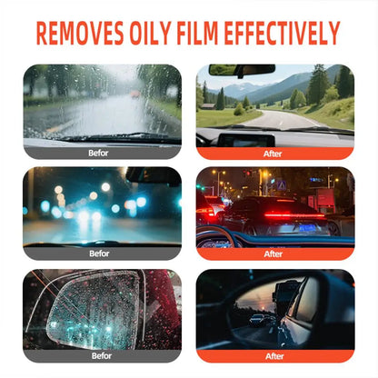 Windshield Oil Film Removal